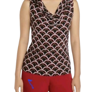 Kasper Sleeveless Top. Size PP