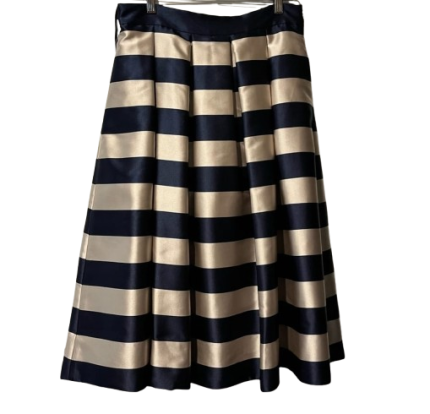 White House Black Market pleated Skirt. Size 2P