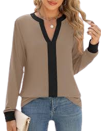 Nina colorblock Top. M, L, XL