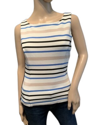 White House Black Market Stripe Top. Size 12