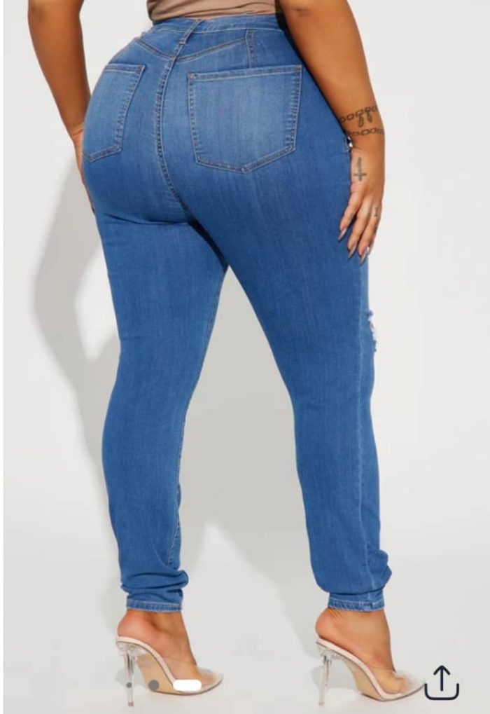 Fashion Nova Ahead High Stretch Curvy Jean. Sizes,13 and 9 - Image 4