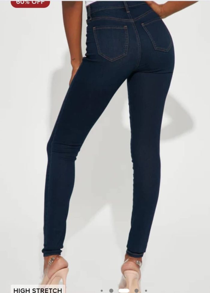 Fashion Nova Tall Flex Game Strong High Rise Skinny Jeans. US 13, 14 - Image 5
