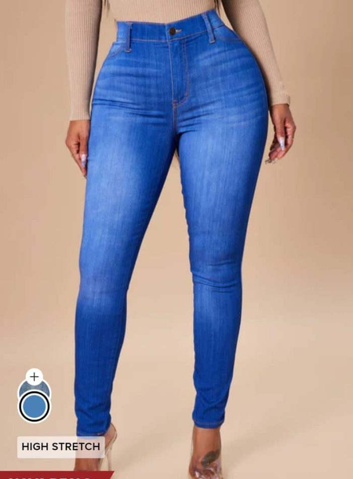Fashion Nova Emma Super Stretch High Rise Skinny Jean. US 7, 9