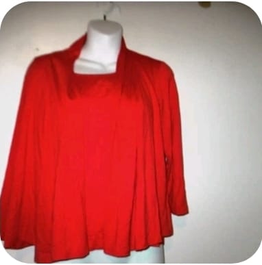 J.JILL Wearever Collection 2piece Top. US S