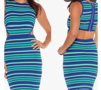 Torn By Ronny Kobo Dress. US  4