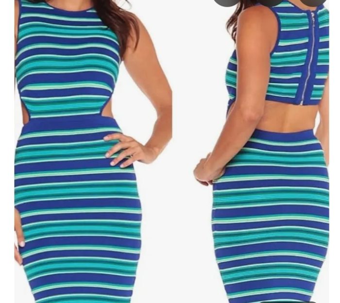 Torn By Ronny Kobo Dress. US  4