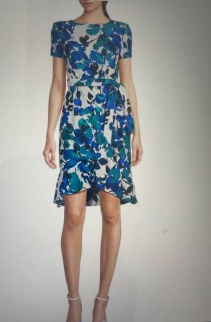 Calvin Klein Floral Dress. US 6
